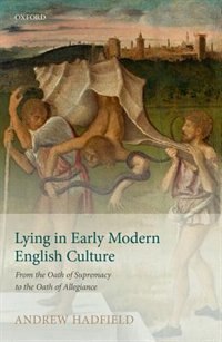 Front cover_Lying in Early Modern English Culture