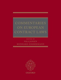 Front cover_Commentaries on European Contract Laws