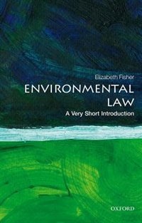 Front cover_Environmental Law: A Very Short Introduction