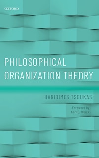 Front cover_Philosophical Organization Theory