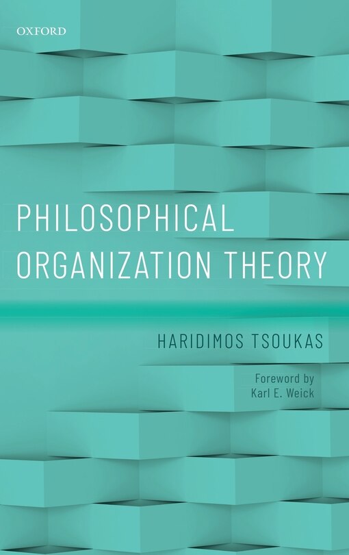 Front cover_Philosophical Organization Theory