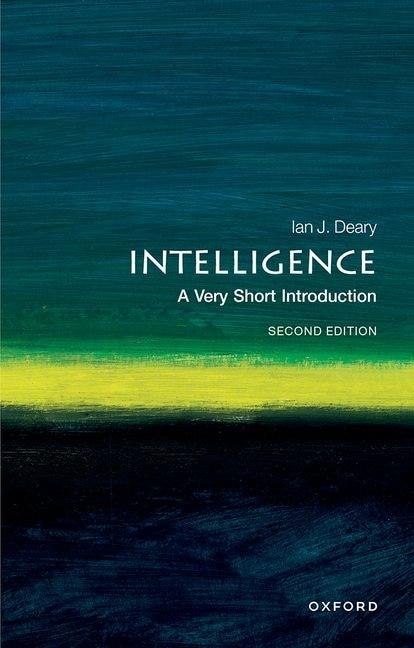 Couverture_Intelligence: A Very Short Introduction