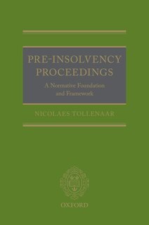 Front cover_Pre-Insolvency Proceedings