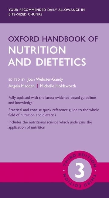 Couverture_Oxford Handbook of Nutrition and Dietetics