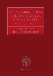 Front cover_Vulnerable People and the Criminal Justice System