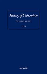 Front cover_History of Universities