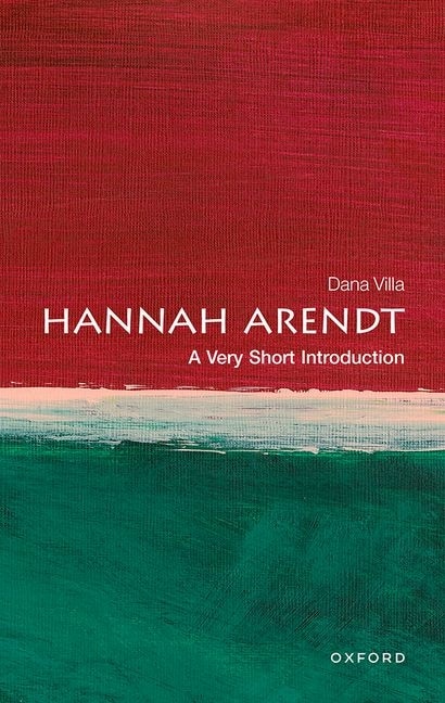 Couverture_Hannah Arendt: A Very Short Introduction