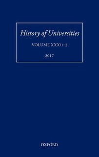 Front cover_History of Universities