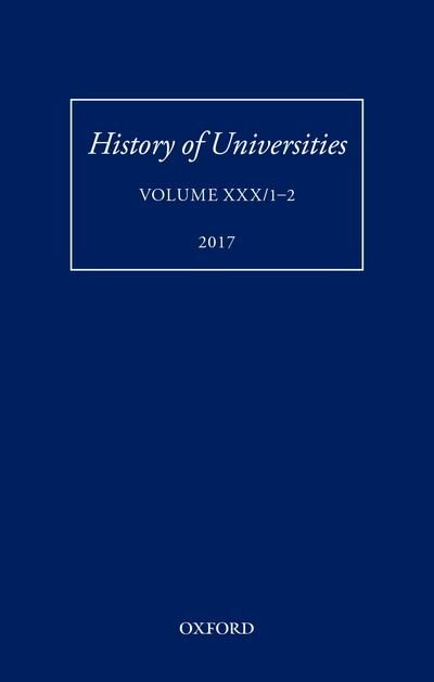 Front cover_History of Universities