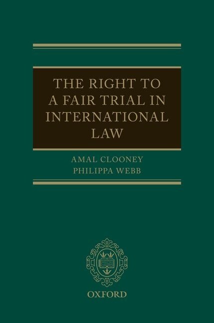 Front cover_The Right To A Fair Trial In International Law