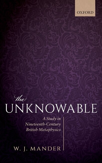 Front cover_The Unknowable