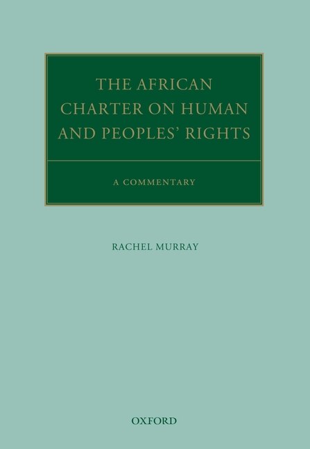 Front cover_The African Charter On Human And Peoples' Rights