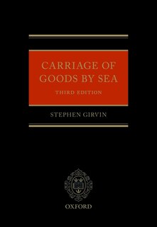 Front cover_Carriage of Goods by Sea