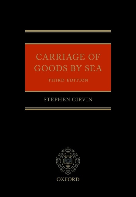 Front cover_Carriage of Goods by Sea