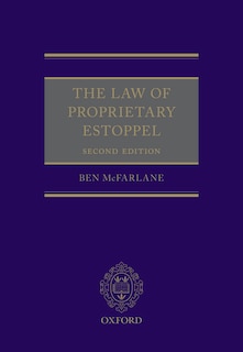 Front cover_The Law of Proprietary Estoppel