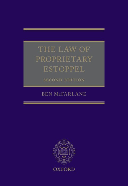 Front cover_The Law of Proprietary Estoppel