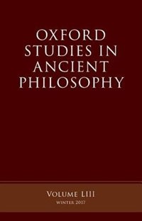 Couverture_Oxford Studies in Ancient Philosophy