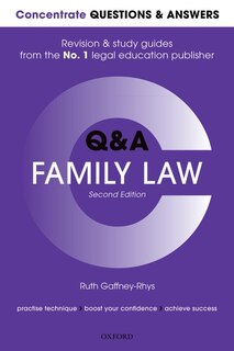 Front cover_Concentrate Questions and Answers Family Law