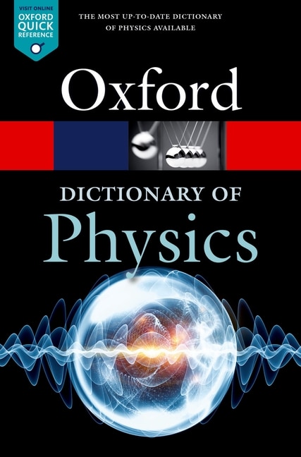 Front cover_A Dictionary of Physics