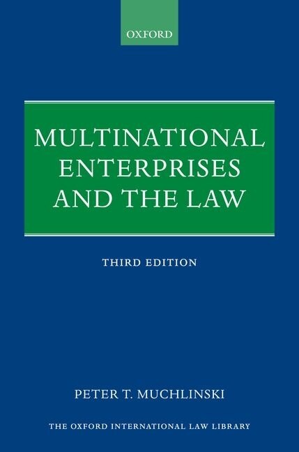 Front cover_Multinational Enterprises And The Law