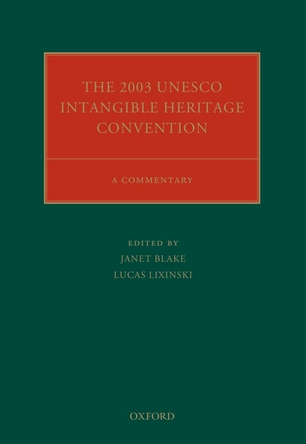 Front cover_The 2003 UNESCO Intangible Heritage Convention
