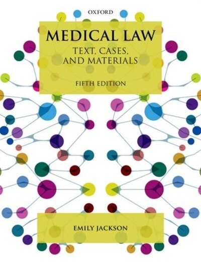 Front cover_Medical Law