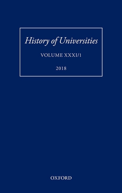 History of Universities: Volume XXXI / 1