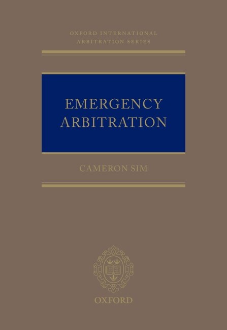 Front cover_Emergency Arbitration