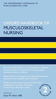 Couverture_Oxford Handbook Of Musculoskeletal Nursing