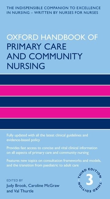 Couverture_Oxford Handbook of Primary Care and Community Nursing