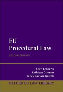 Front cover_EU Procedural Law