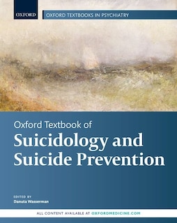 Front cover_Oxford Textbook of Suicidology and Suicide Prevention