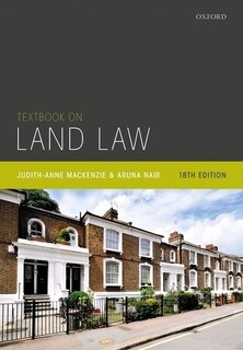 Front cover_Textbook on Land Law