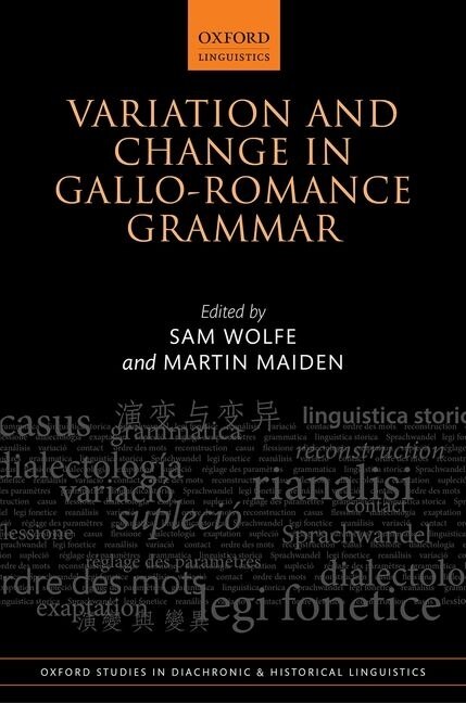Front cover_Variation and Change in Gallo-Romance Grammar