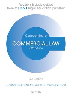 Couverture_Commercial Law Concentrate