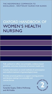 Couverture_Oxford Handbook Of Women's Health Nursing