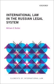 Couverture_International Law in the Russian Legal System