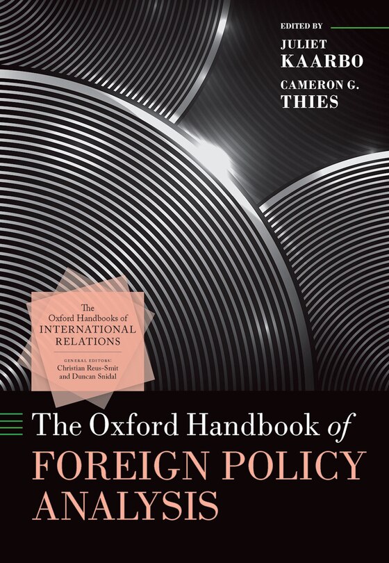 Couverture_The Oxford Handbook of Foreign Policy Analysis