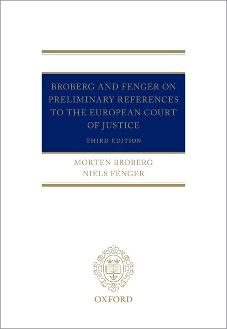 Couverture_Broberg And Fenger On Preliminary References To The European Court Of Justice
