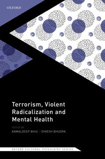 Couverture_Terrorism, Violent Radicalisation and Mental Health