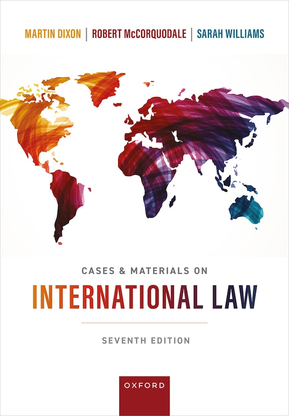 Front cover_Cases and Materials on International Law