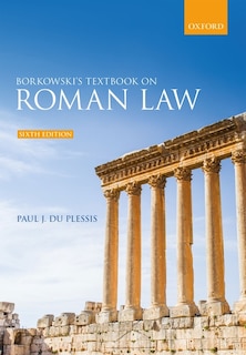 Couverture_Borkowski's Textbook on Roman Law