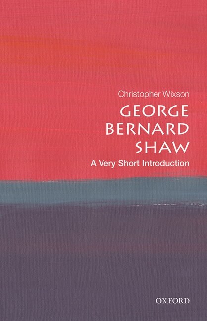 Front cover_George Bernard Shaw: A Very Short Introduction