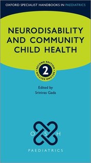 Couverture_Neurodisability And Community Child Health
