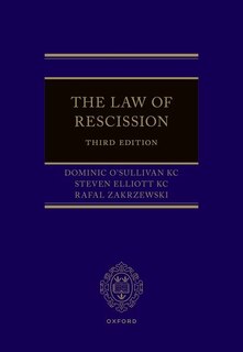Front cover_The Law of Rescission