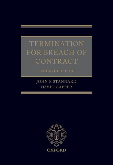 Front cover_Termination for Breach of Contract