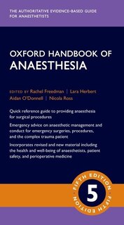 Front cover_Oxford Handbook Of Anaesthesia