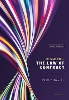 Couverture_Jc Smith's The Law Of Contract