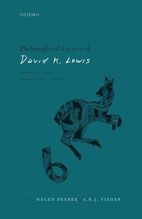 Front cover_Philosophical Letters of David K. Lewis