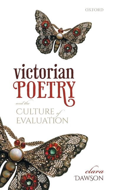 Couverture_Victorian Poetry And The Culture Of Evaluation
